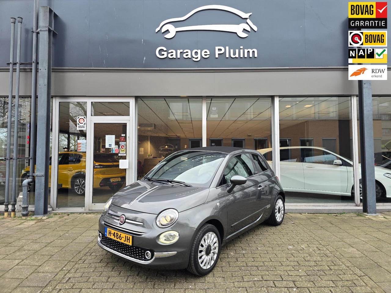 Fiat 500 C - Fiat 500C 1.2 Star Navi/ECC/CRUISE/ 1e EIGENAAR - AutoWereld.nl