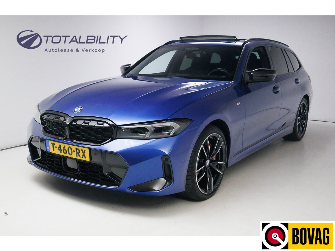 BMW 3-serie Touring - M340i xDrive | Panoramadak | Harmann Kardon | Wegklapbare trekhaak Automatische achterklep - AutoWereld.nl