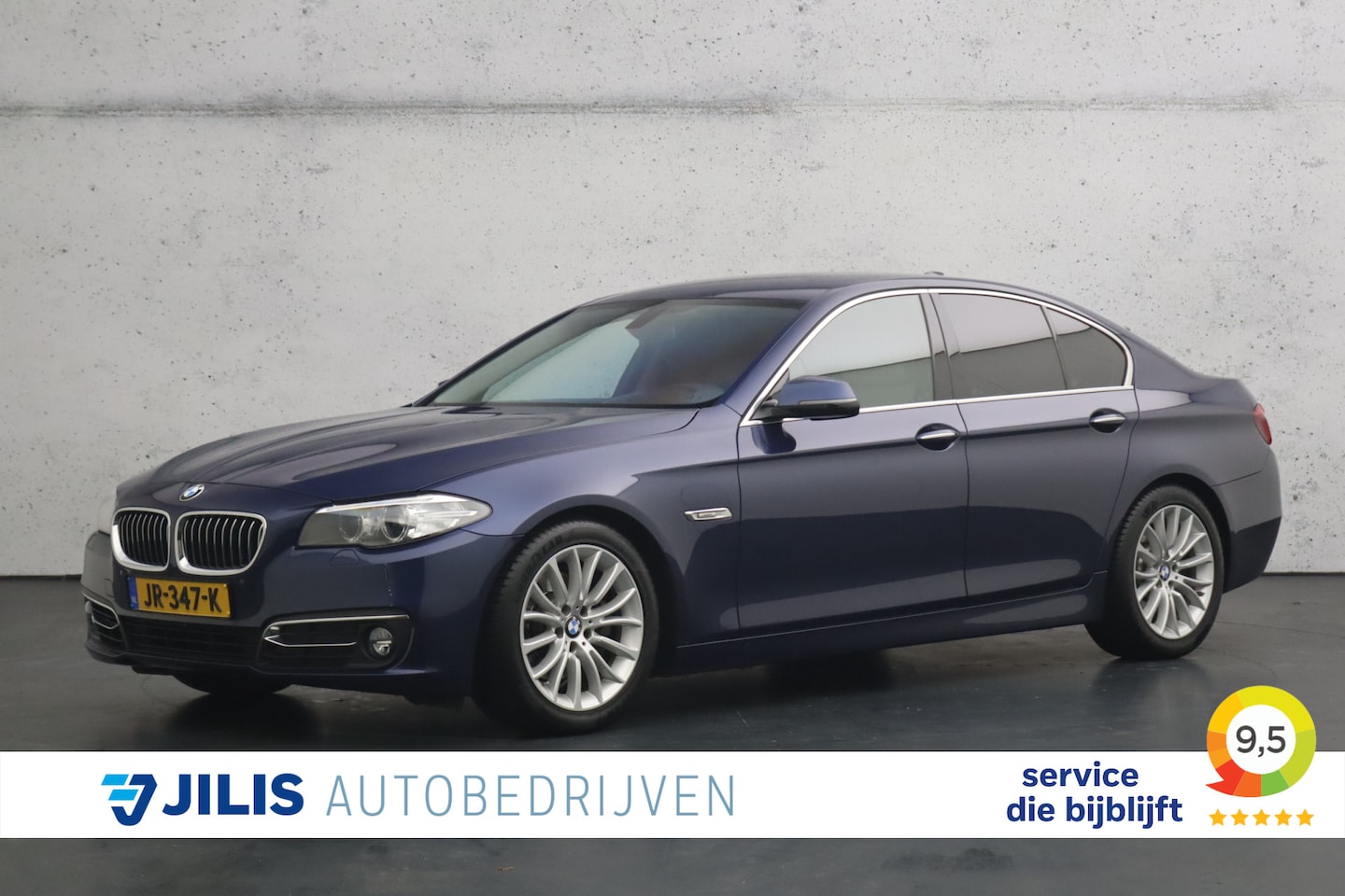 BMW 5-serie - 520i Luxury Edition | Lederen bekleding | Parkeersensoren | Elektrisch verstelbare verwarm - AutoWereld.nl