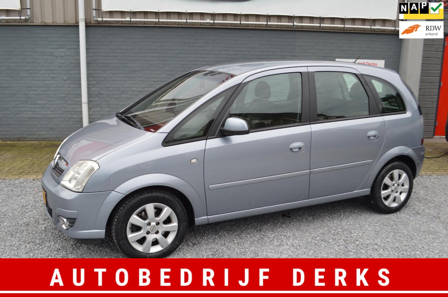 Opel Meriva - 1.6-16V Cosmo Airco 5Drs Stuurbekrachtiging Jaar APK - AutoWereld.nl