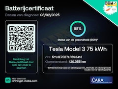 Tesla Model 3 - Long Range AWD 75 kWh 88% SOH Trekhaak (1.000kg)