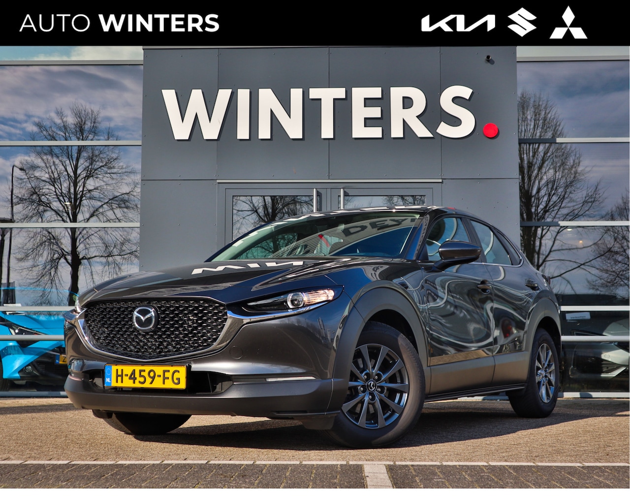 Mazda CX-30 - 2.0 e-SkyActiv-G M Hybrid Navi+BT Cr. Control Ecc-Airco ESP Trekhaak - AutoWereld.nl