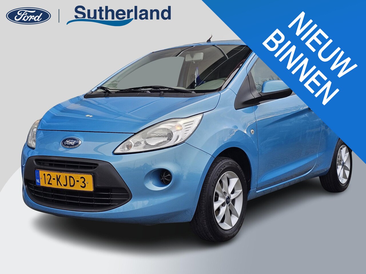 Ford Ka - 1.2 Trend Nieuwe APK | Aux | Lichtmetaal | Elek. spiegelverstelling | Elek. ramen | Zuinig - AutoWereld.nl