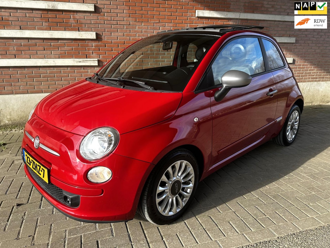 Fiat 500 - 0.9 TwinAir Plus 0.9 TwinAir Plus, Automaat, Pano.dak, Dealeronderhouden. - AutoWereld.nl