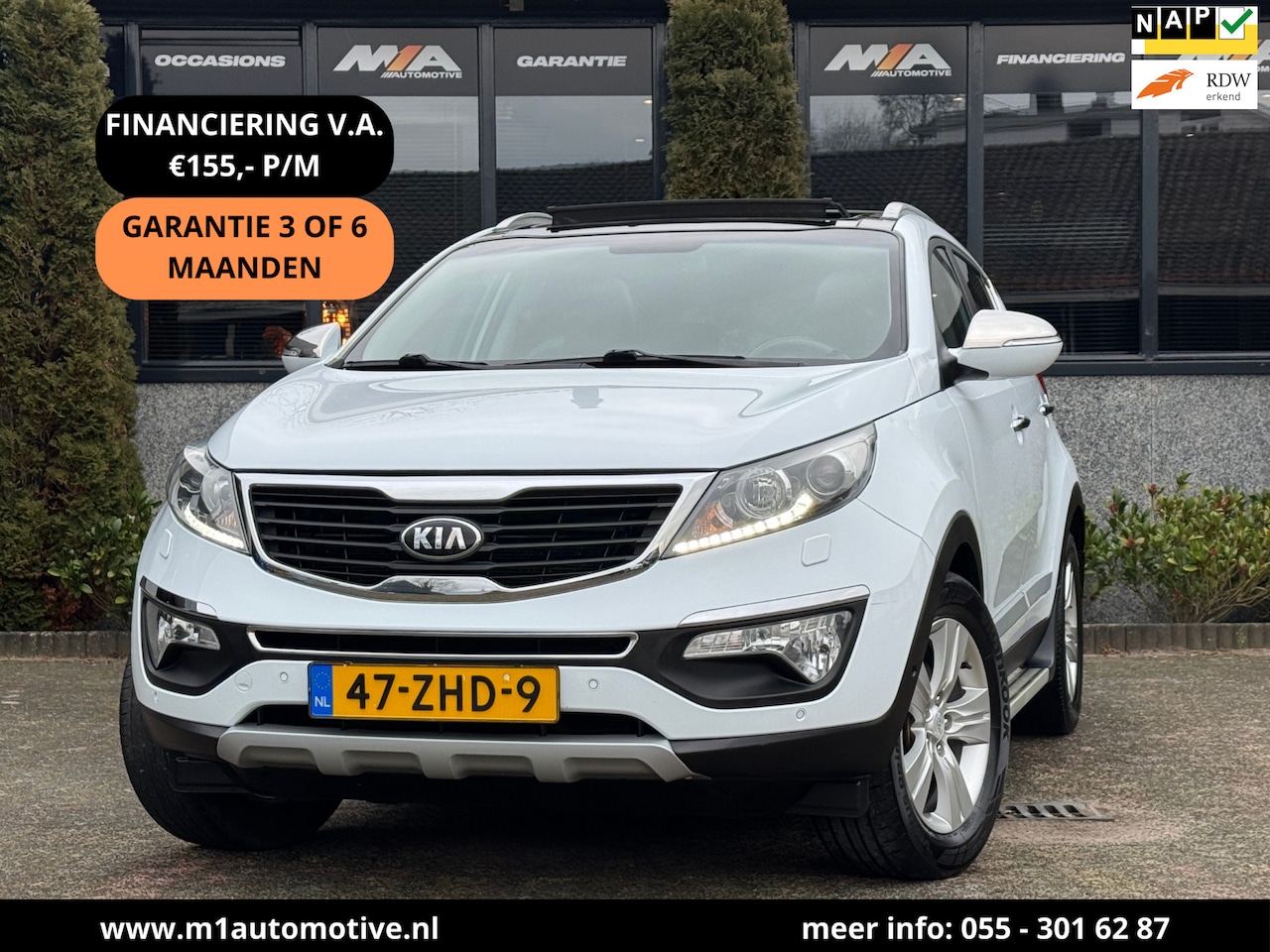 Kia Sportage - 1.6 GDI Super Pack | PANO | Navi | Trekhaak - AutoWereld.nl