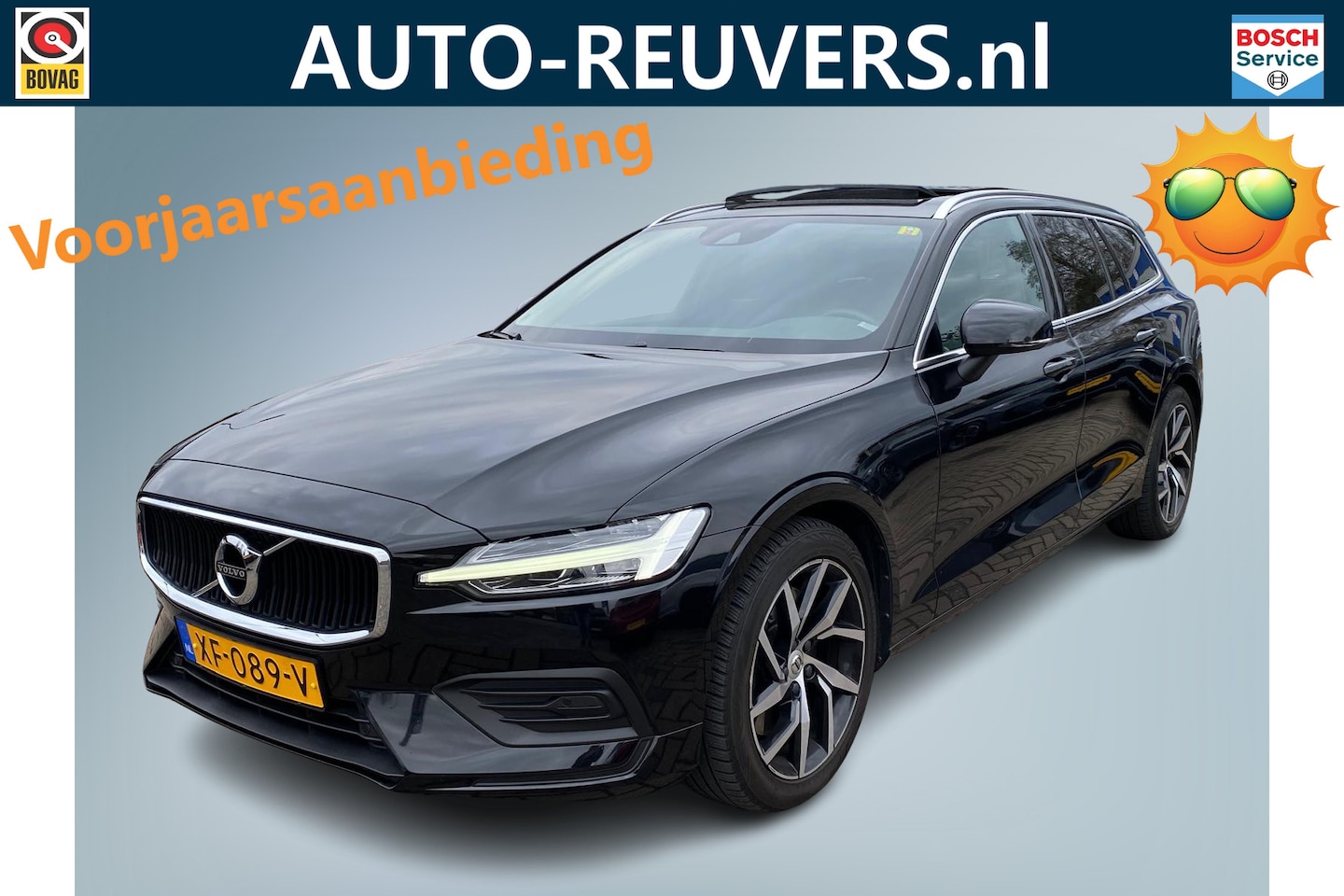 Volvo V60 - 2.0 T5 Momentum / Opendak / Leder / Trekhaak / LED / 4S banden - AutoWereld.nl