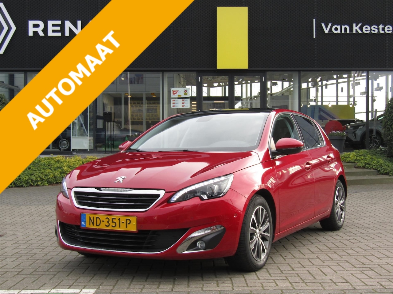 Peugeot 308 - 1.2 PureTech 130pk Aut. Allure / Navigatie / Camera / Stoelverwarming / Panoramadak / 1e e - AutoWereld.nl