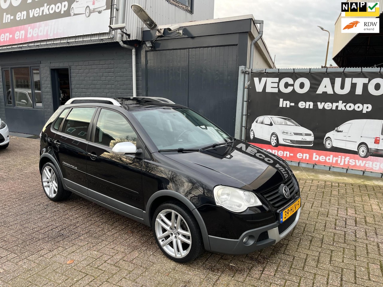 Volkswagen Polo - 1.4-16V Cross airco nette auto dealer onderhouden - AutoWereld.nl