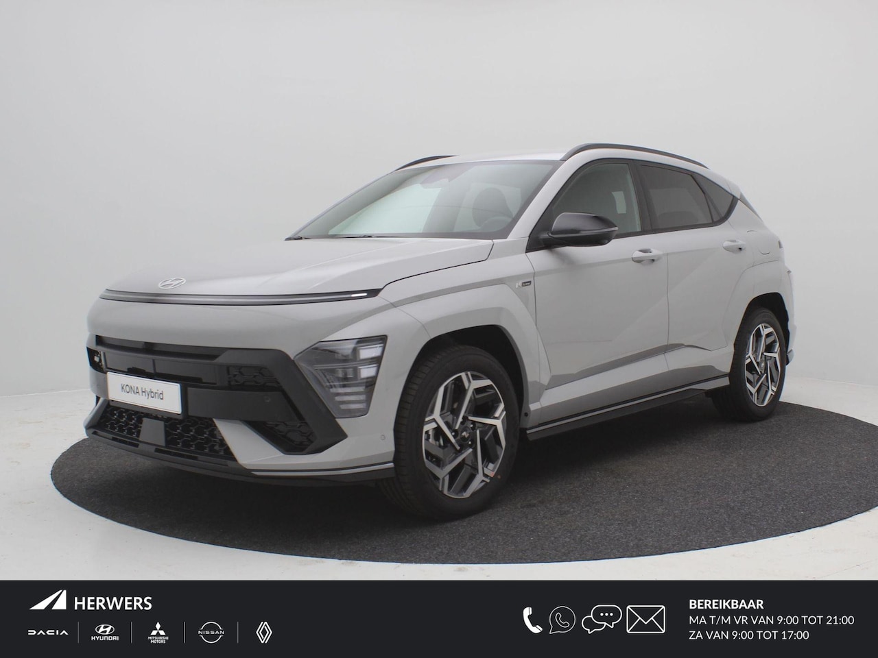 Hyundai Kona - 1.6 GDI HEV N Line / €1500,- Voordeel Op Nieuwprijs / Rijklaarprijs / Direct Leverbaar - AutoWereld.nl