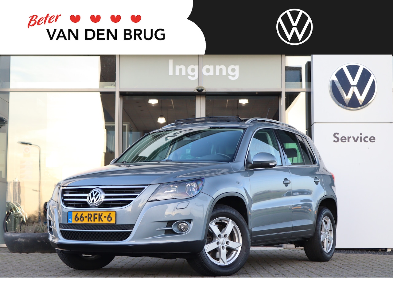 Volkswagen Tiguan - 2.0 TSI 200 pk Sport&Style Automaat 4Motion | Cruise Control | Panoramadak | Climatronic | - AutoWereld.nl