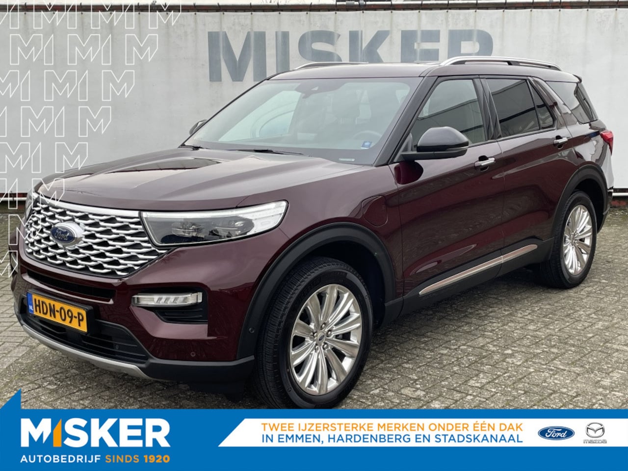 Ford Explorer - 3.0 V6 EB PHEV Platinum 7 zits! Vol! - AutoWereld.nl