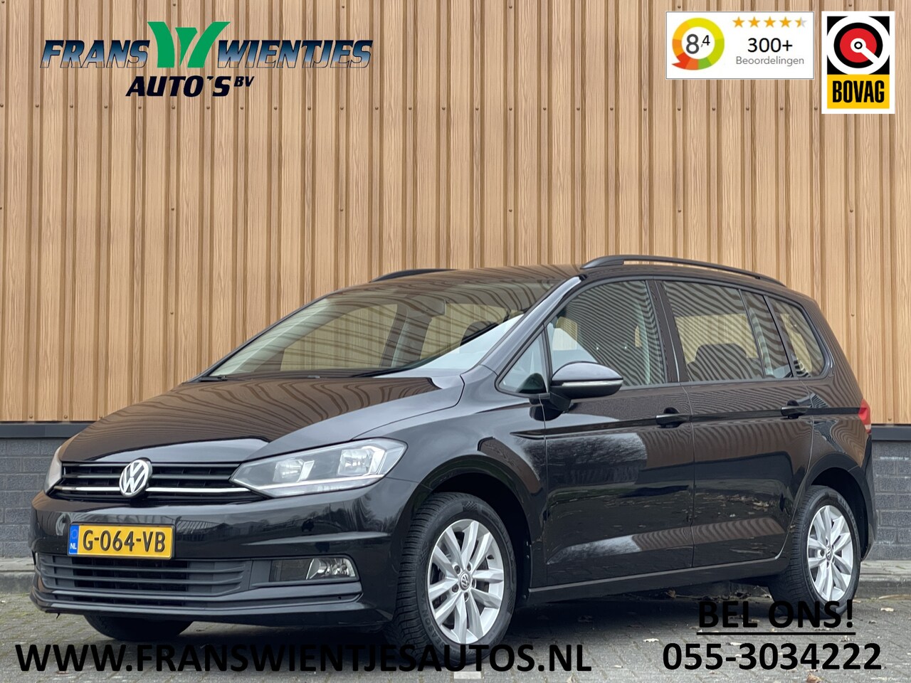 Volkswagen Touran - 1.6 TDI SCR Comfortline 7p | 7 Persoons! | Apple Carplay | Airconditioning | Cruise Contro - AutoWereld.nl