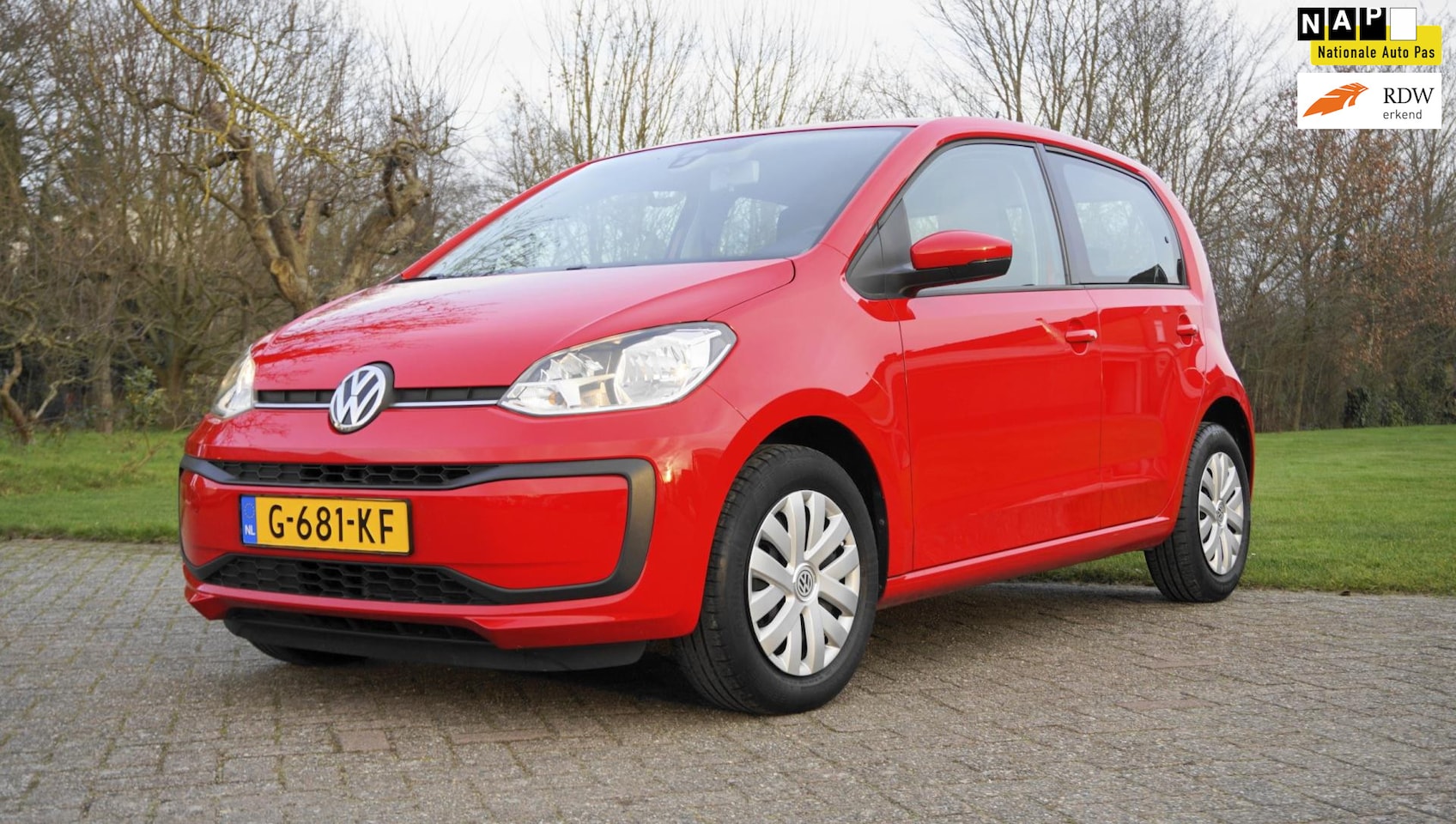 Volkswagen Up! - 1.0 BMT move up! 5 Drs Airco Blue tooth - AutoWereld.nl