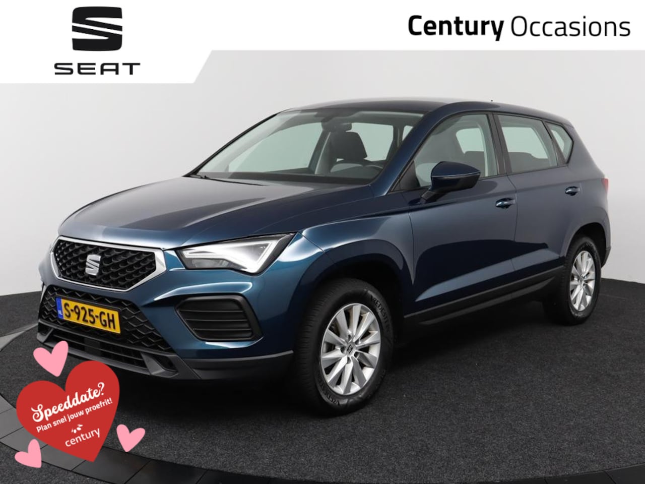 Seat Ateca - 1.0 TSI 110Pk Reference Clima / Cruise / LED / Parkeersensoren achter - AutoWereld.nl