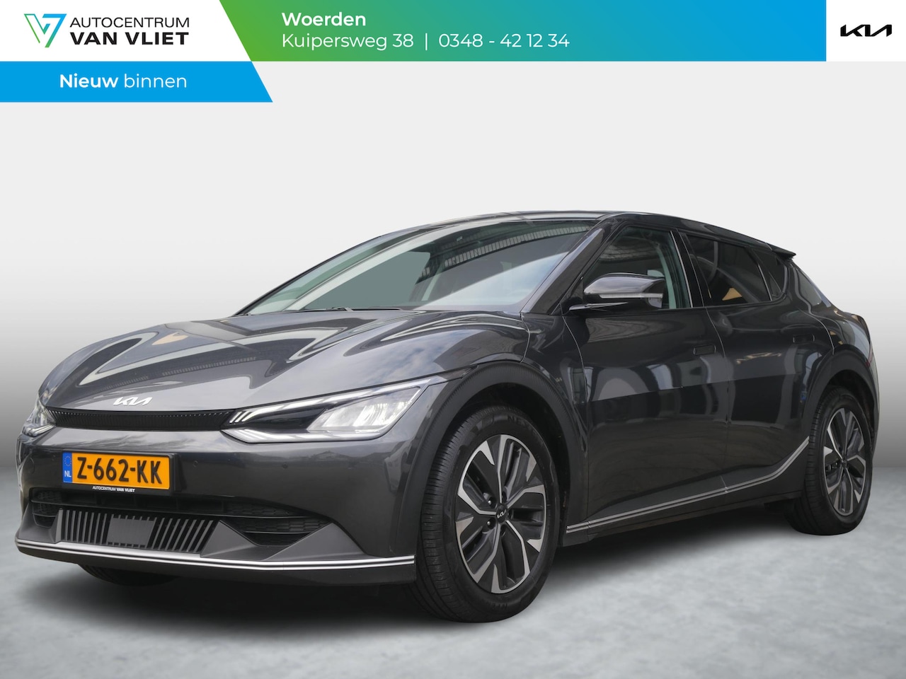 Kia EV6 - Light Edition 58 kWh | Carplay | Camera | Clima | Stoel-Stuurverwarming | - AutoWereld.nl