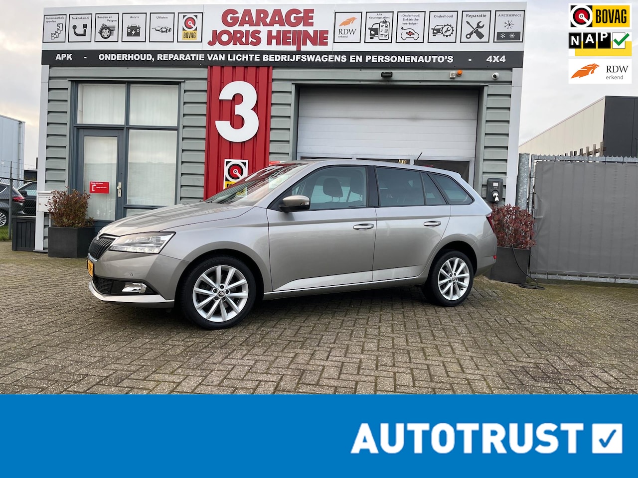 Skoda Fabia Combi - Automaat 75000 km met 6 maand garantie - AutoWereld.nl