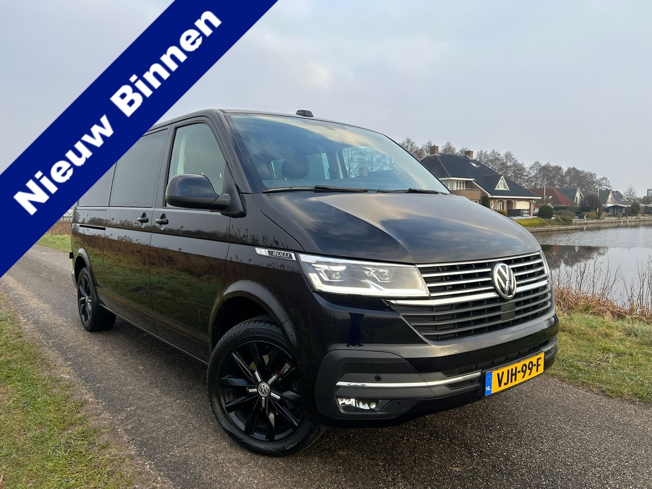 Volkswagen Transporter - 2.0 TDI 150 PK L2H1 30 Dubbel Cabine Bulli Virtual Cockpit! - AutoWereld.nl