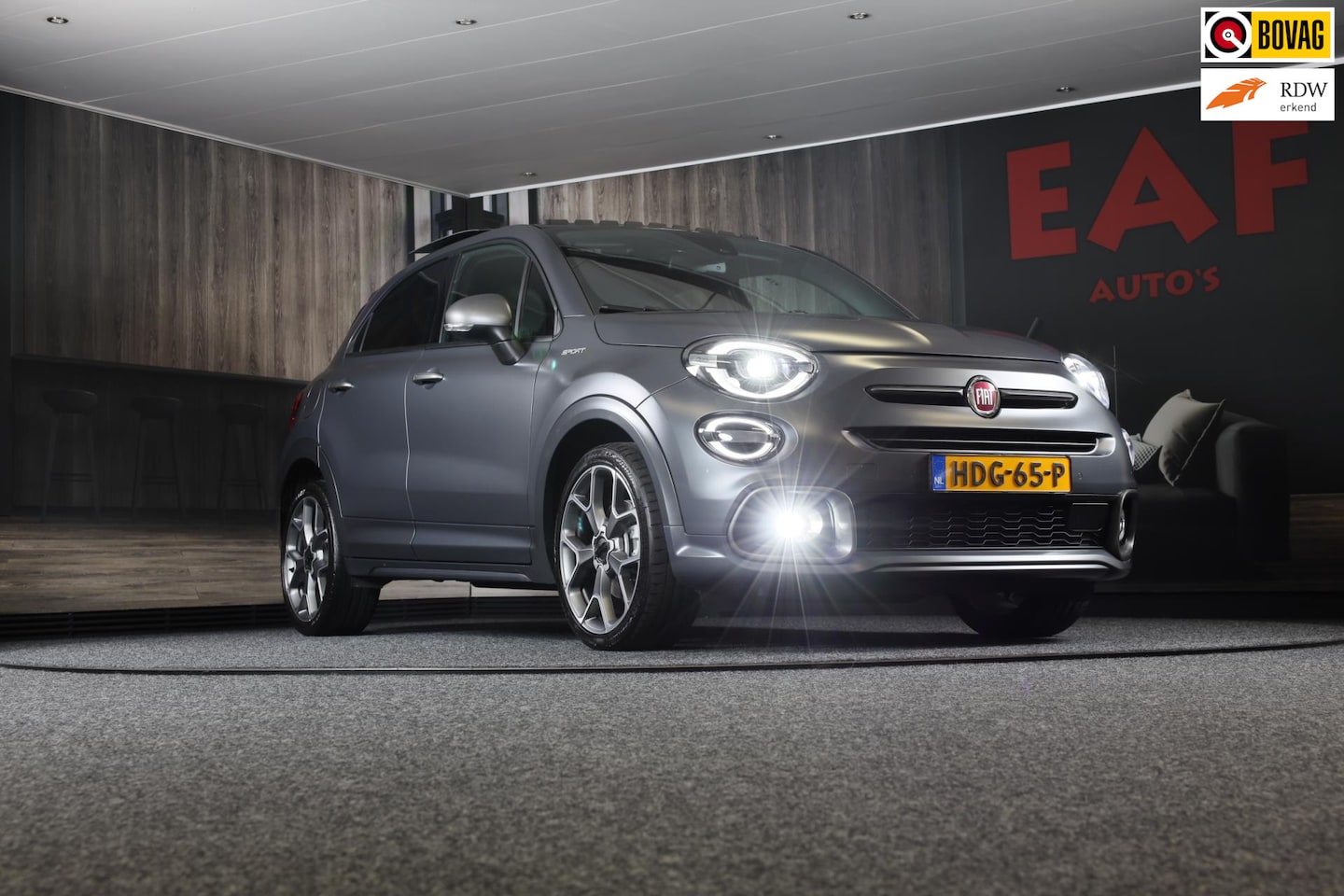 Fiat 500 X - 1.3 FireFly Turbo 150 Sport / AUT / ACC / Navi / Leder / Camera / Lane Assist / Open Panor - AutoWereld.nl