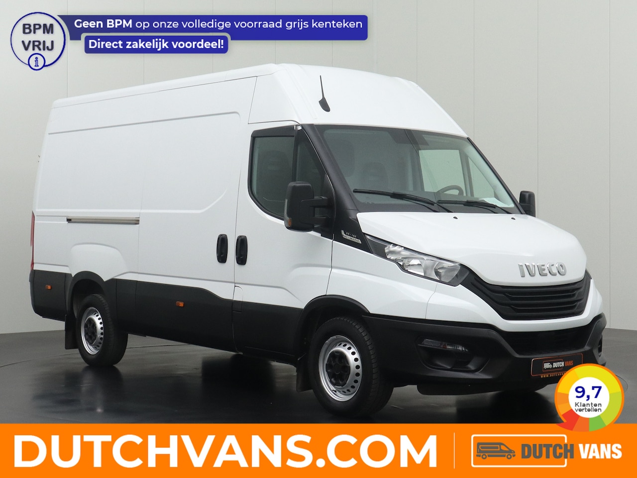 Iveco Daily - 35S16 Hi-Matic Automaat L2H2 | Airco | 3-Persoons | Betimmering - AutoWereld.nl