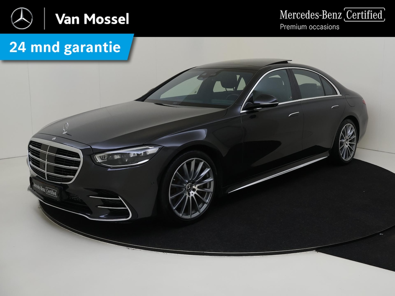 Mercedes-Benz S-klasse - 580 e AMG Line / Stoelverwarming / Stoelverkoeling / Memory-Stoelen / Panaroma-schuifdak / - AutoWereld.nl