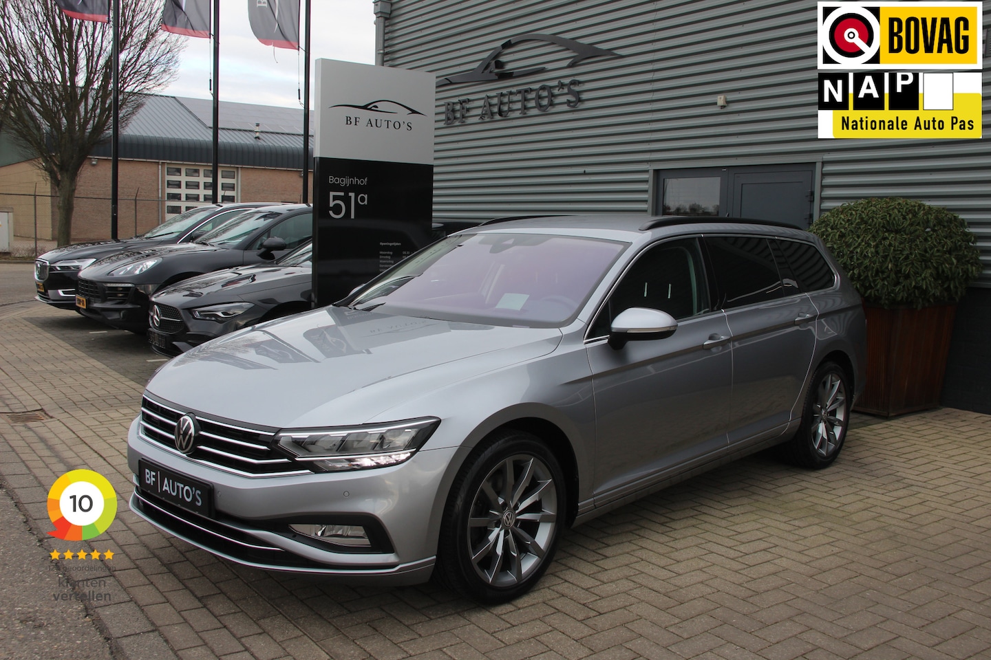 Volkswagen Passat Variant - 1.5 TSI 150Pk DSG Business Plus Pro LED Keyless-Go El.Stoelen+Memory ACC Stoelverw Comfort - AutoWereld.nl