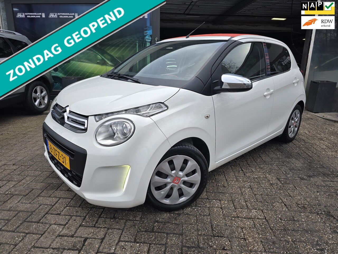 Citroën C1 - 1.0 e-VTi Airscape Feel | 1E EIGENAAR | 12MND GARANTIE | CABRIODAK | CRUISE | AIRCO | - AutoWereld.nl