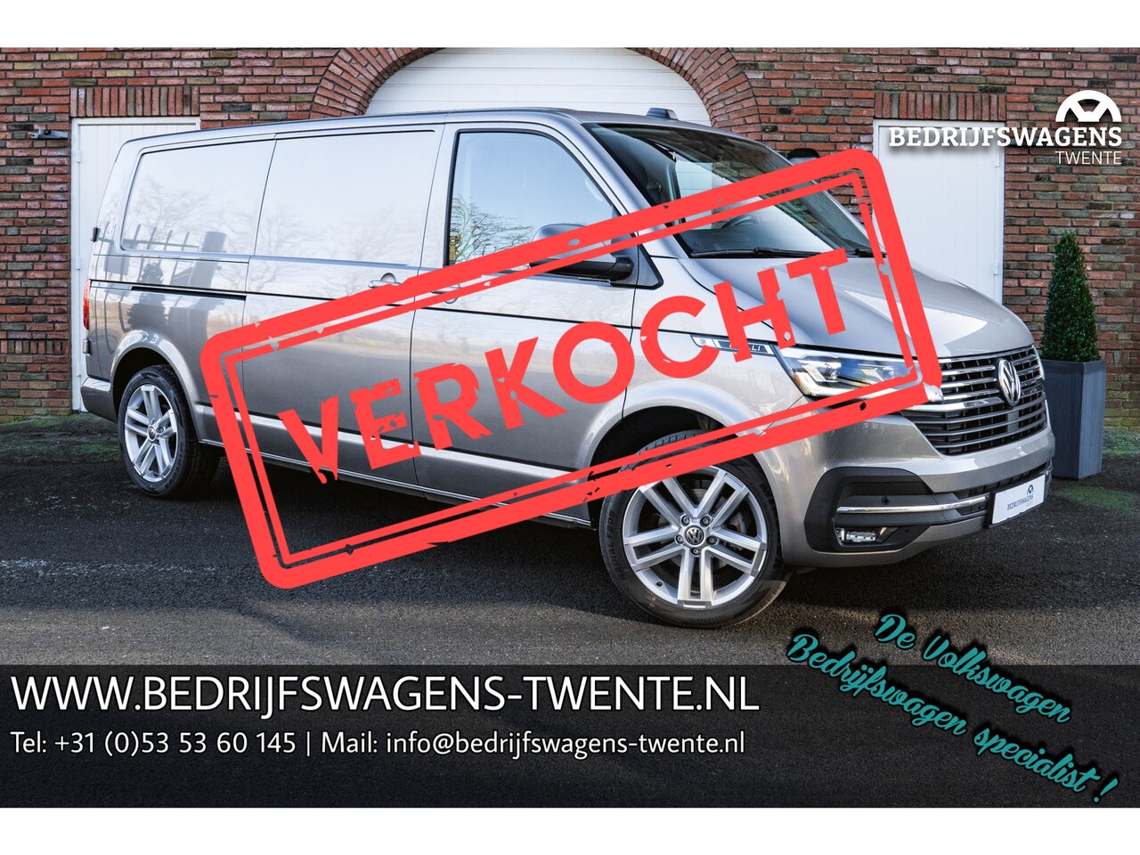 Volkswagen Transporter - T6.1 BULLI 2.0 TDI 150PK DSG L2H1 | NAVI | ACC | LED | Trekhaak | LEDER | - AutoWereld.nl