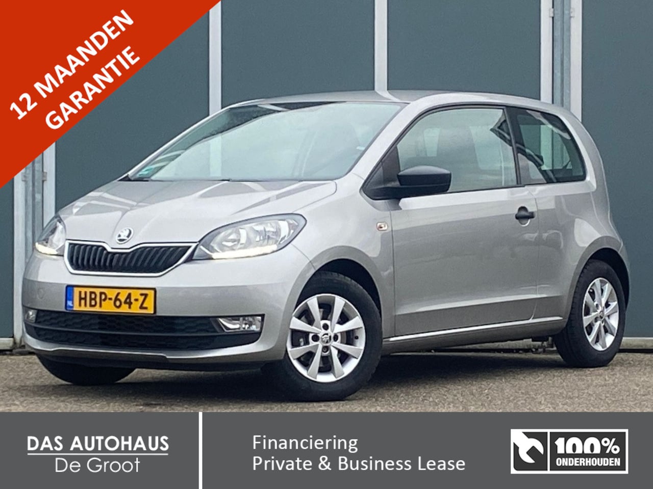 Skoda Citigo - 1.0 Greentech 60pk Cool Plus | Airco - AutoWereld.nl