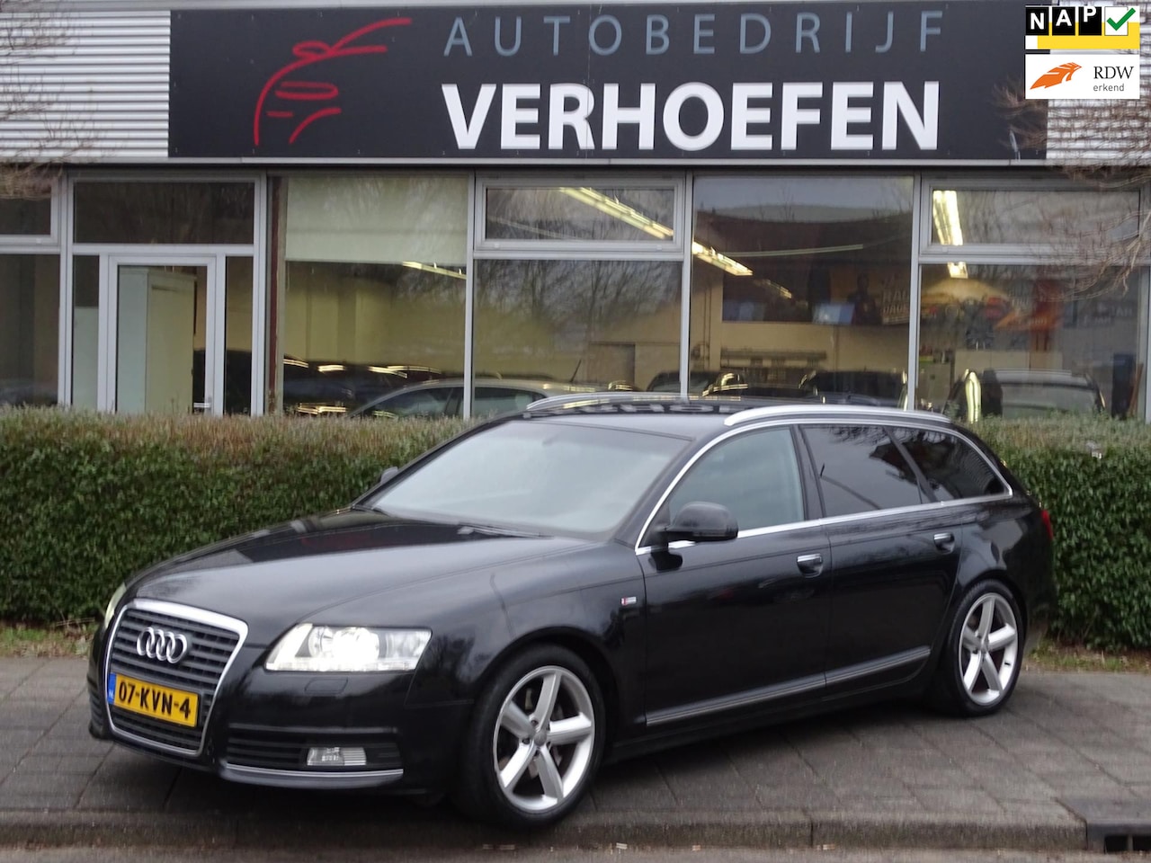 Audi A6 Avant - 2.0 TFSI S 3X S LINE - AUTOMAAT - CRUISE / CLIMATE CONTR - VOL ONDERHOUD ! - AutoWereld.nl