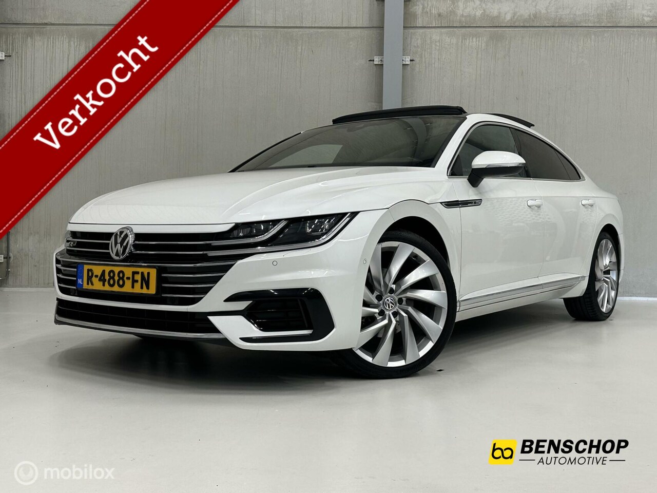 Volkswagen Arteon - 2.0 TSI 3x R-Line Panodak Virtual Carplay Alcantara Navi Camera - AutoWereld.nl