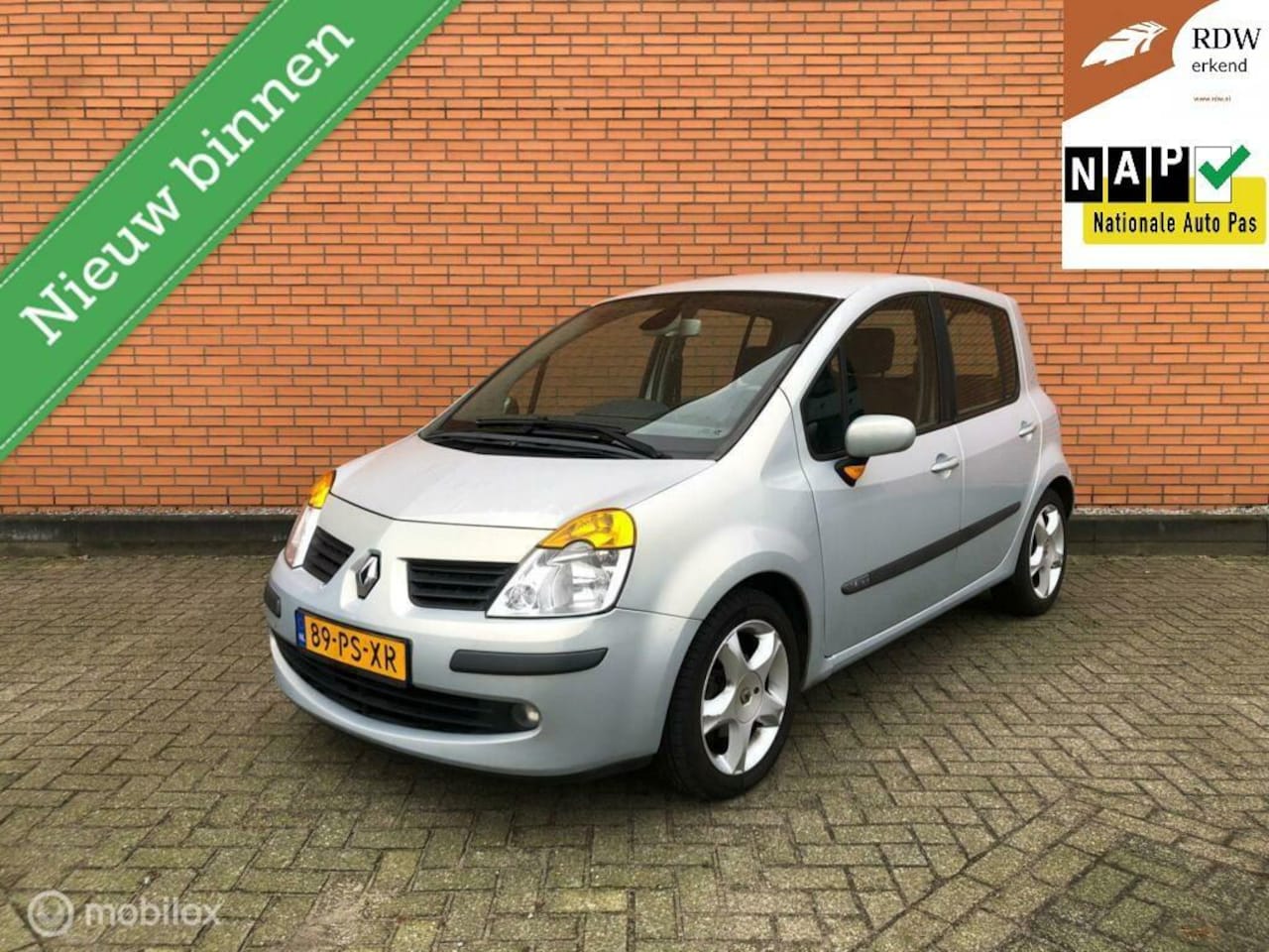 Renault Modus - 1.4-16V Privilège Luxe 162DKM | NAP | AIRCO | - AutoWereld.nl