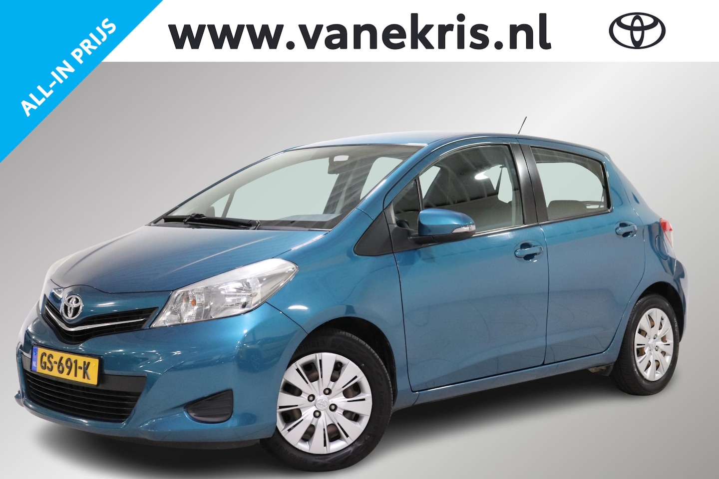 Toyota Yaris - 1.3 VVT-i Comfort 1.3 VVT-i Comfort, Airco, Navi, Camera, Bluetooth - AutoWereld.nl