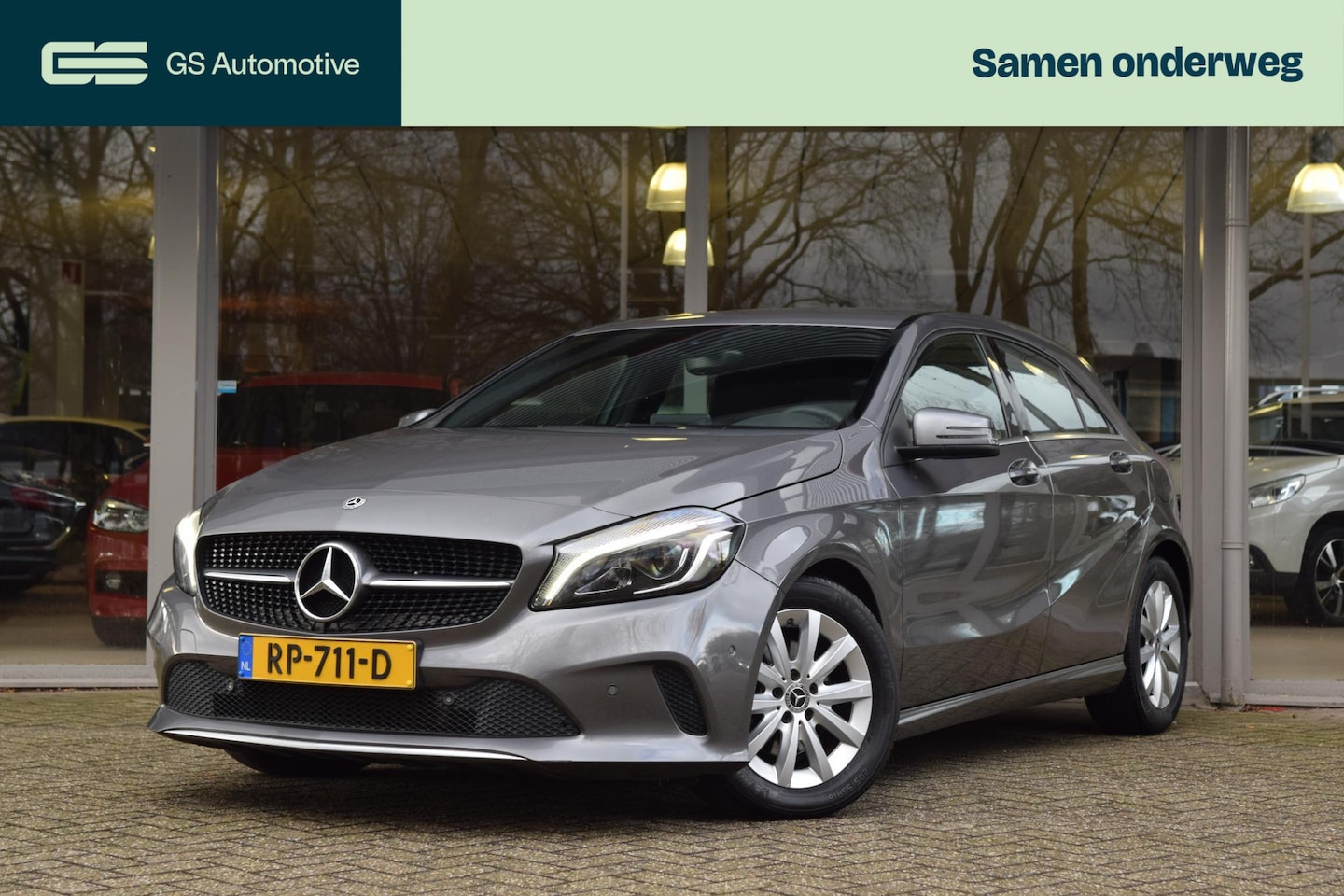 Mercedes-Benz A-klasse - 180 Business Solution Autm met Led/Gr Nav/Cam/Pdc - AutoWereld.nl