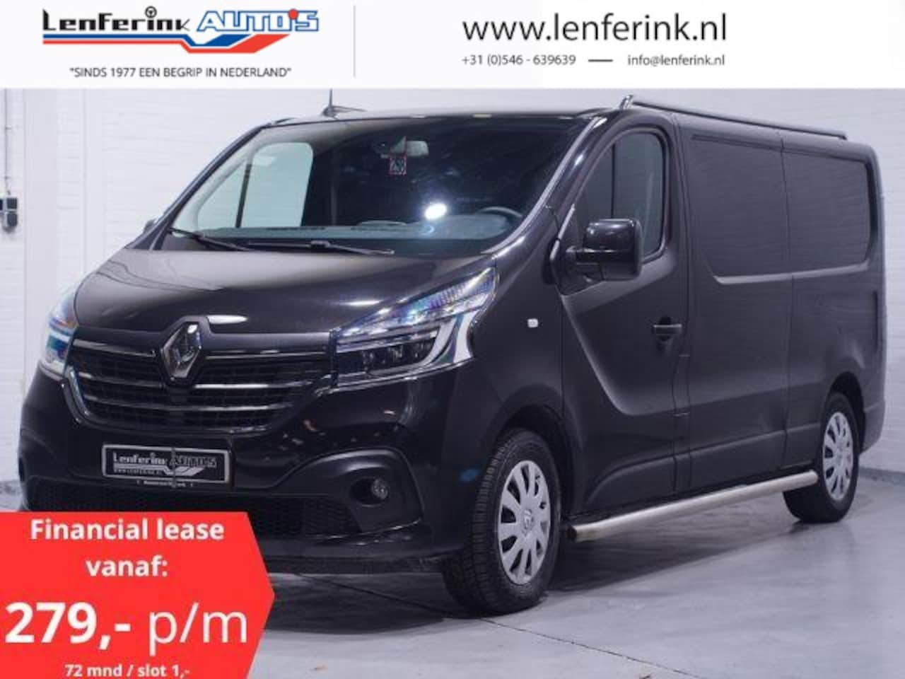 Renault Trafic - 2.0 dCi 120 pk L2H1 Navi, Camera, NAP Airco ECC, LED Koplampen, Sidebars, 2-Zits - AutoWereld.nl