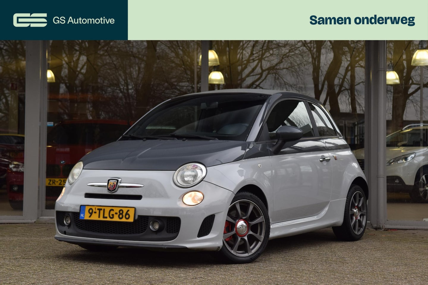 Fiat 500 C - 1.4-16V Abarth Elaborazione uitlaat/Leder/Clima - AutoWereld.nl