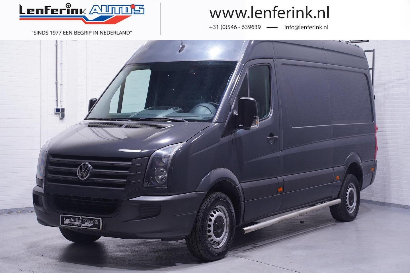 Volkswagen Crafter - 2.0 TDI 110 pk L2H2 Airco, Imperiaal met Trap Trekhaak, Cruise Control, Ideaal voor camper - AutoWereld.nl