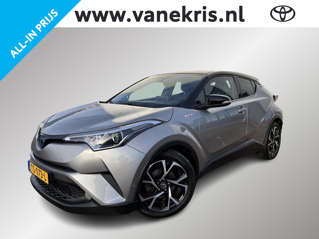 Toyota C-HR - 1.8 Hybrid Style Automaat, Navi,Parkeersensoren , JBL audio, Dodehoek detectie - AutoWereld.nl