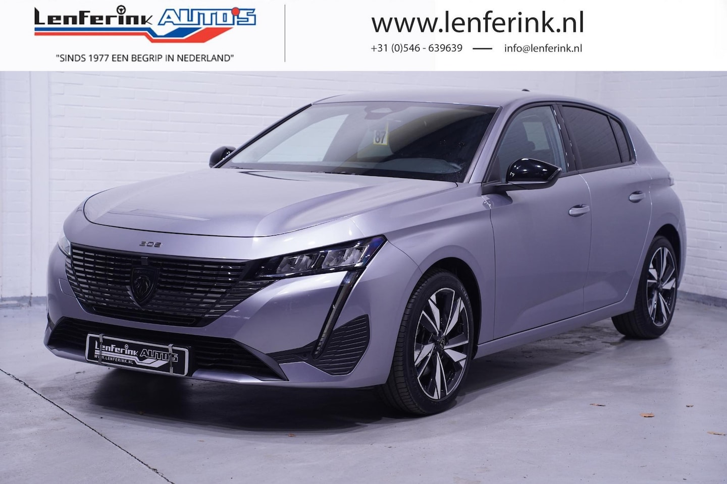 Peugeot 308 - 1.5 HDI Allure Clima Navi PDC v+a Leder/stof Camera Apple Carplay - AutoWereld.nl