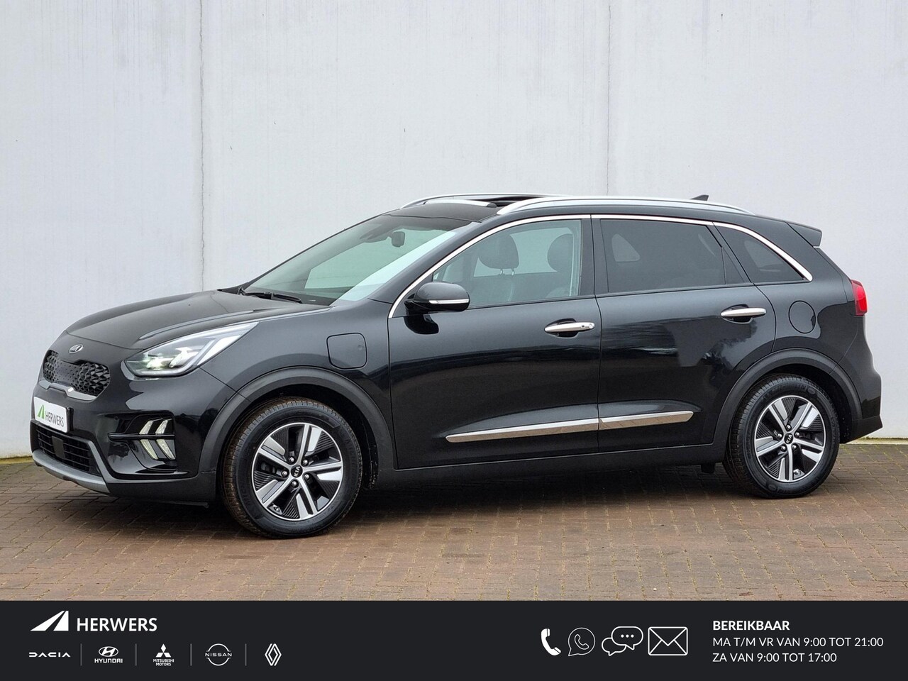 Kia Niro - 1.6 GDi PHEV DynamicPlusLine Automaat / Fabrieksgarantie tot 20-05-2027 / Schuif-/Kantelda - AutoWereld.nl