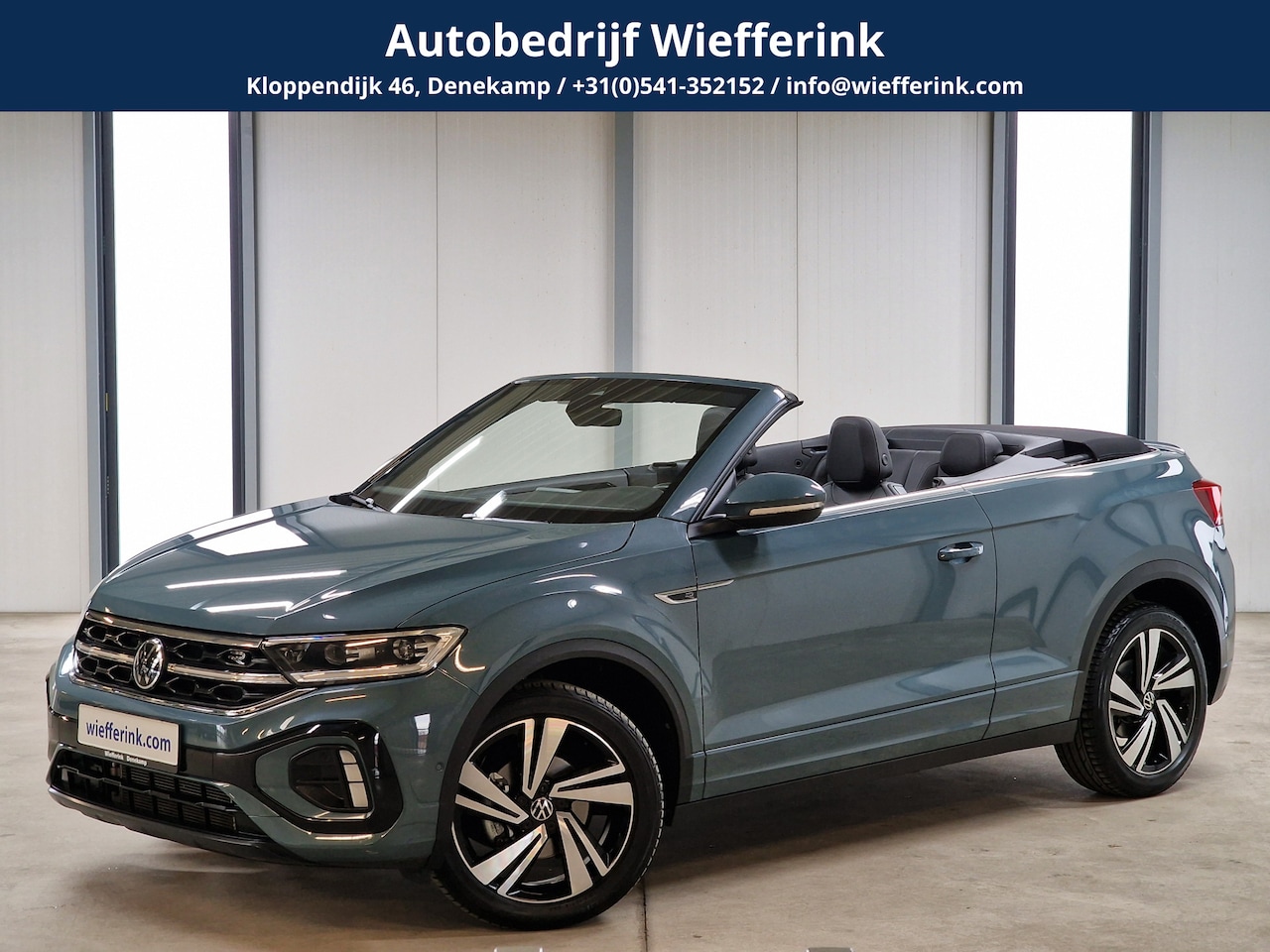 Volkswagen T-Roc Cabrio - 1.5 TSI R-Line | IQ. Light | Leder | Multimedia + | - AutoWereld.nl