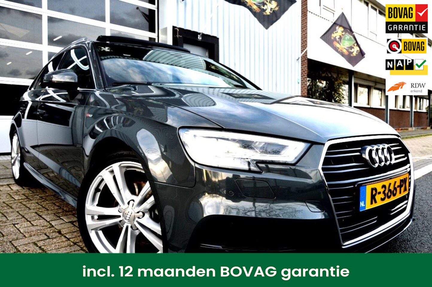 Audi A3 Sportback - 1.5 TFSI CoD 3X S-LINE B&O/VIRTU/LEER/PANO - AutoWereld.nl