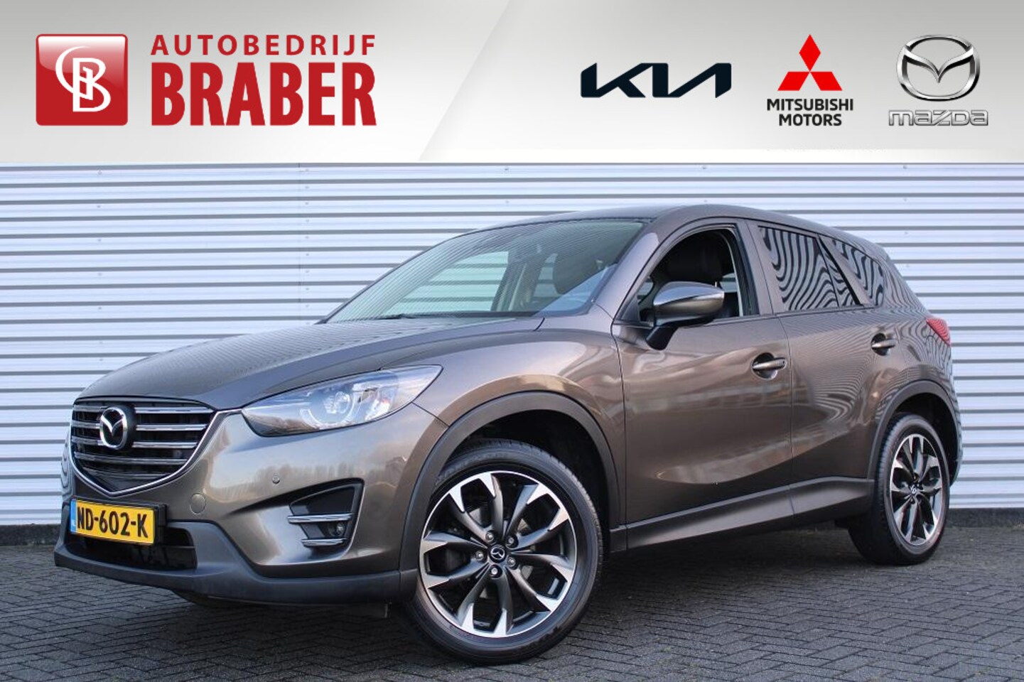 Mazda CX-5 - 2.0 SkyActiv-G 165PK 6MT GT-M Line 2WD | 19" LM | Airco | Cruise | Keyless | Leer | Navi | - AutoWereld.nl