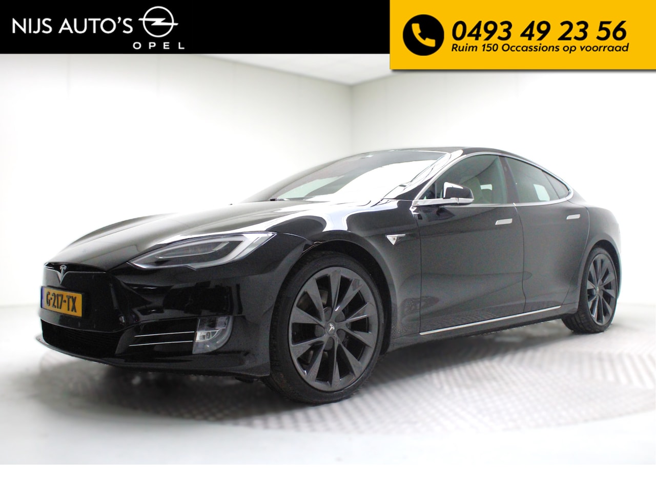 Tesla Model S - Long Range 100kWh | All Wheel Drive | Trekhaak / Adapt. Cruise / Camera / Leder - AutoWereld.nl