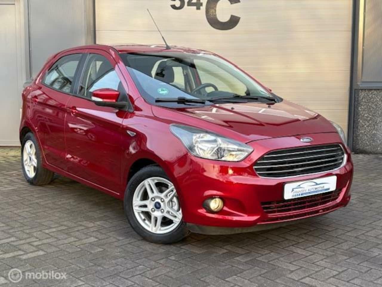 Ford Ka - 1.2 Trend Ultimate Rood 2016 - AutoWereld.nl