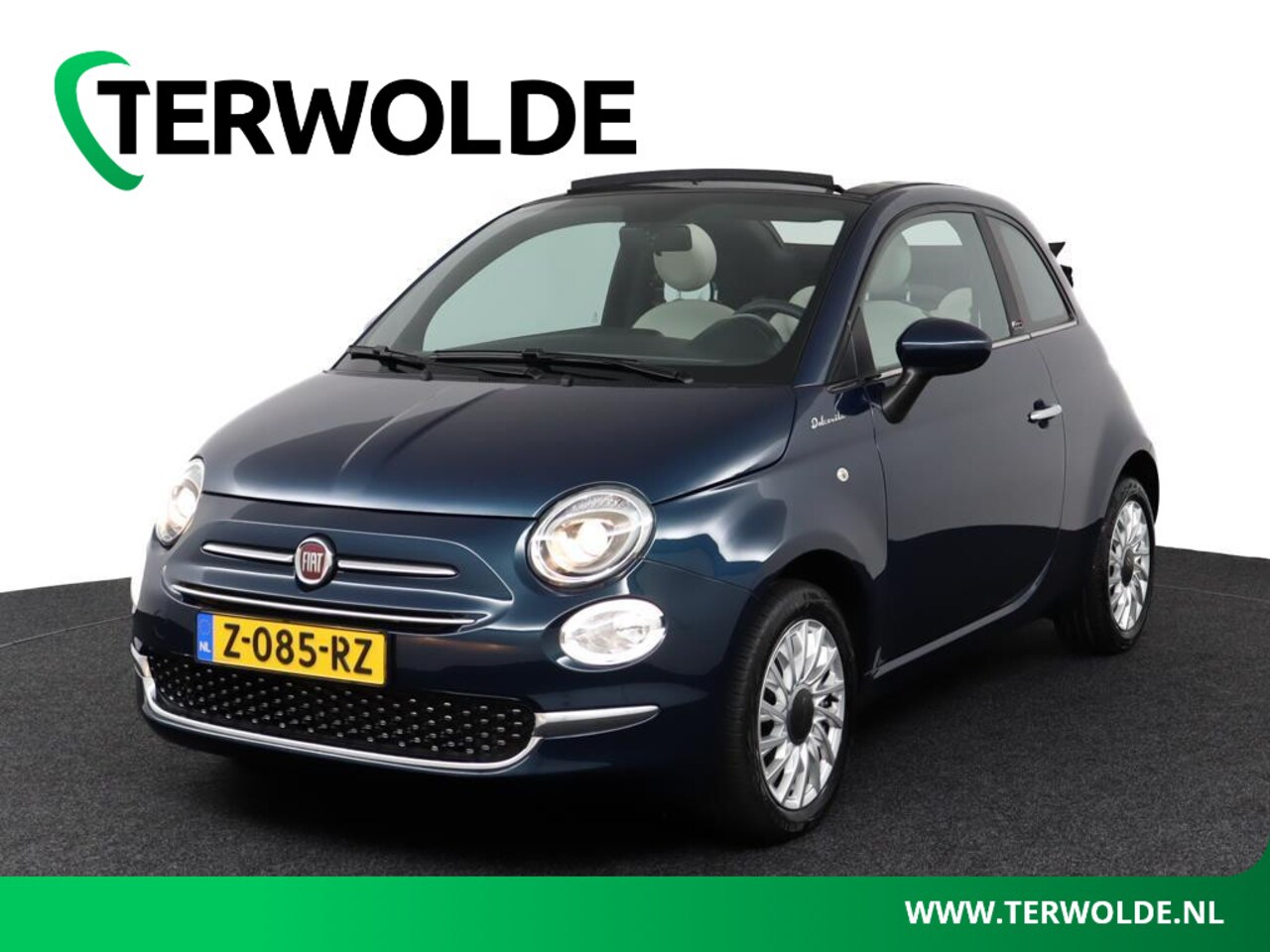 Fiat 500 C - 1.0 Hybrid Dolcevita | Climate Control | Cruise Control | Apple Carplay/Android | - AutoWereld.nl