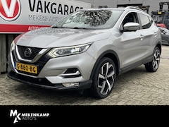 Nissan Qashqai - 1.2 Tekna 19"/Panoramadak/Navigatie/360 camera/DAB/Dodehoek/Stoelverwarming/Keyless