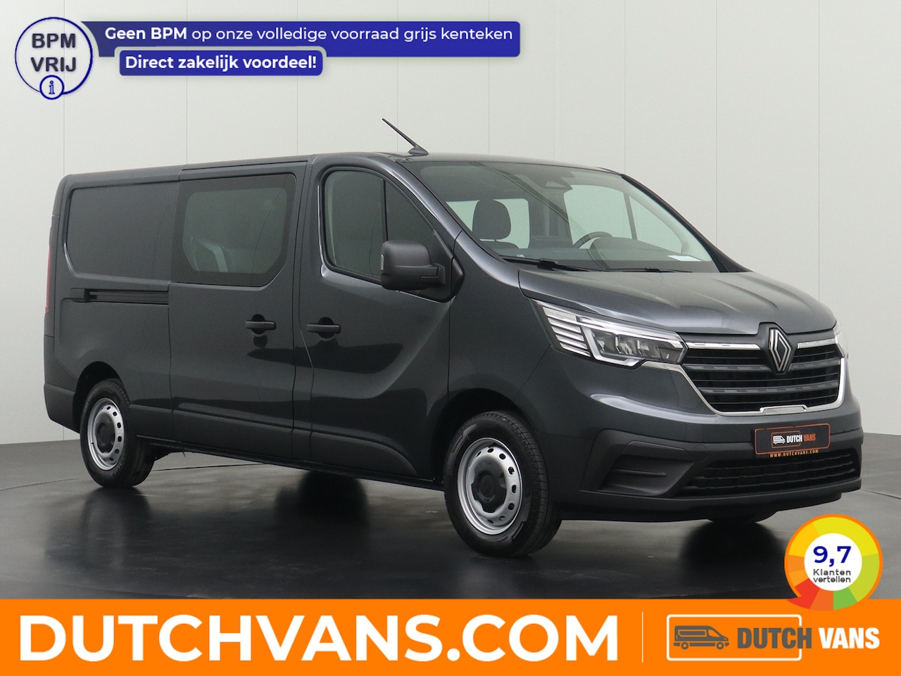 Renault Trafic - 2.0BlueDCi 130PK Lang Dubbele Cabine - AutoWereld.nl