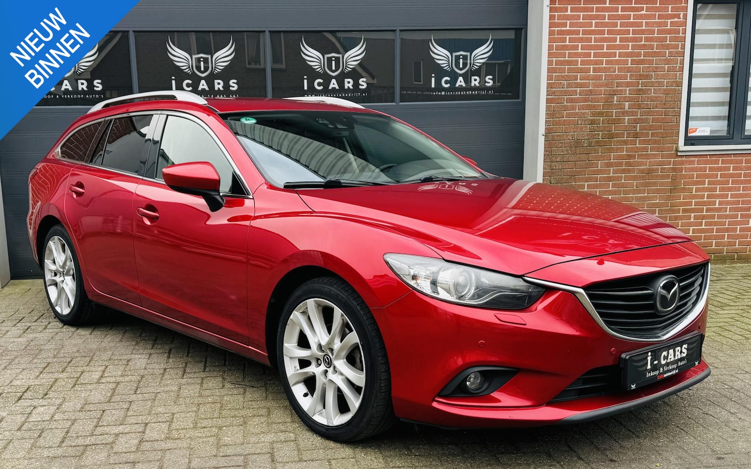 Mazda 6 Sportbreak - 2.5 SkyActiv-G 192 GT-M Trekhaak Camera - AutoWereld.nl