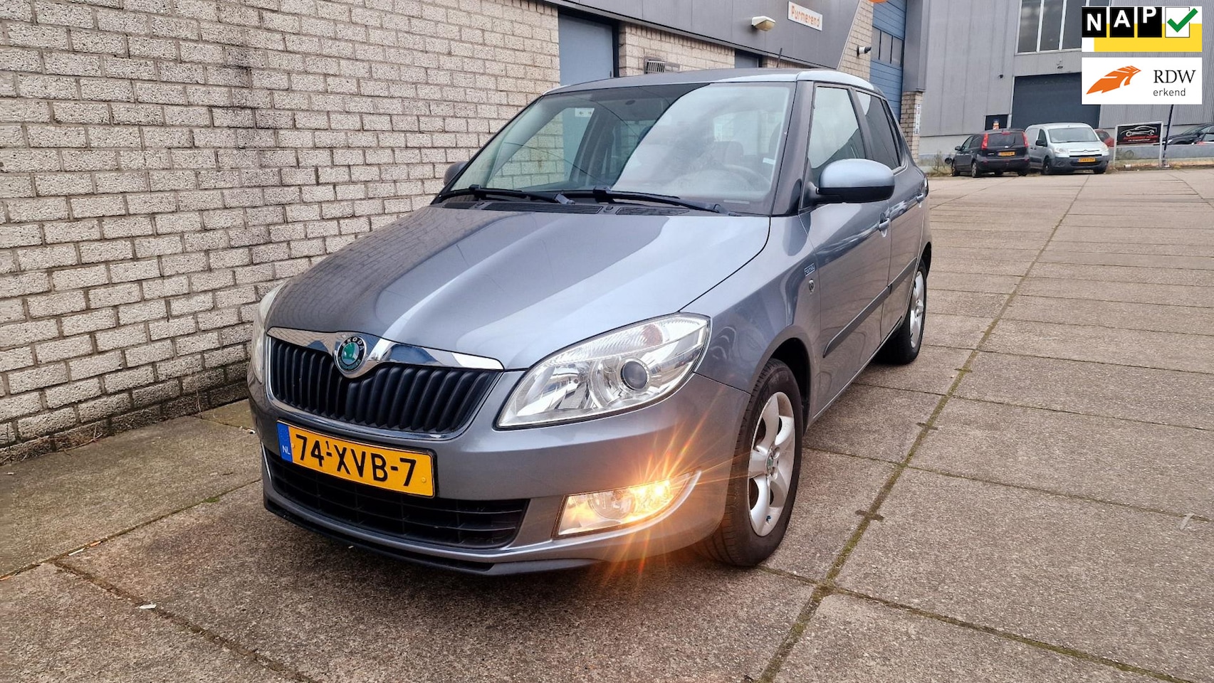 Skoda Fabia - 1.2 TSI Tour 1e eigenaar Airco NAP - AutoWereld.nl