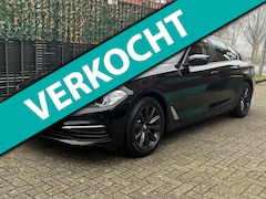 BMW 5-serie - 520i 184PK 2018 AUT Zwart NAP|XENON|2E EIG